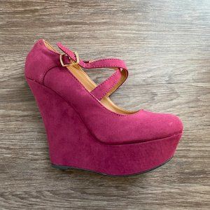 Charlotte Russe wedges size 7
